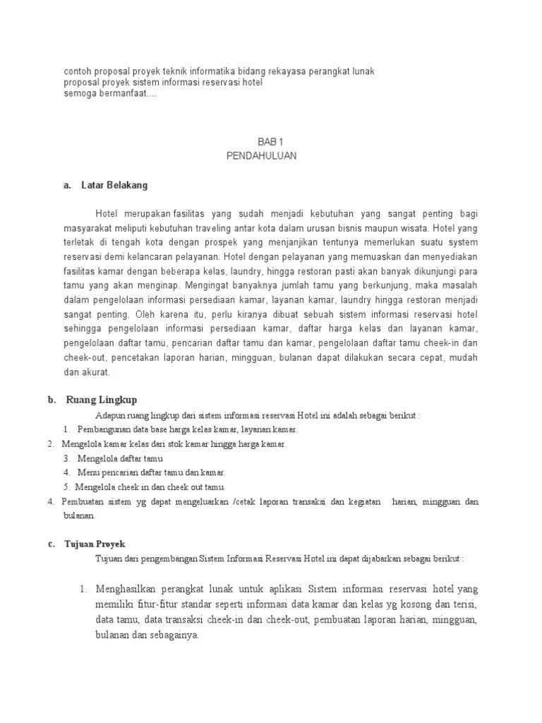 Contoh Proposal Proyek Sistem Informasi - Kanal Jabar