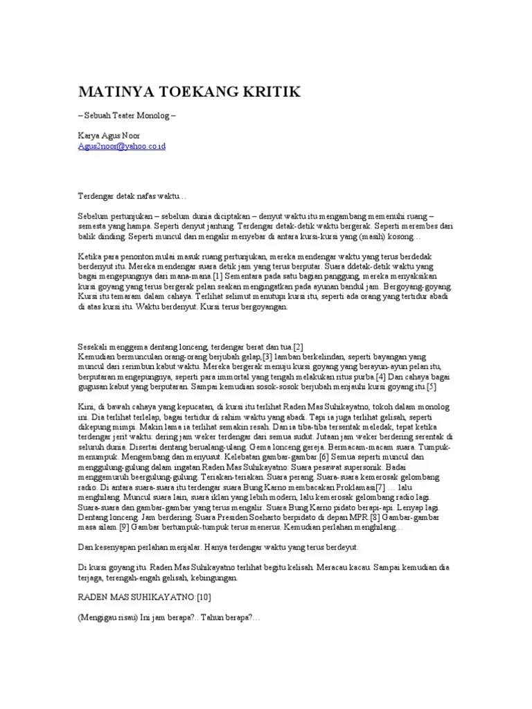 Naskah Drama | PDF | Robot | Robotika