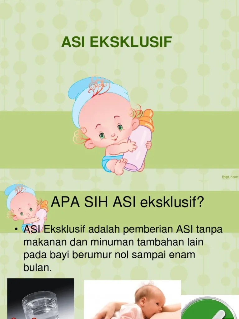 Presentasi Asi Eksklusif | PDF