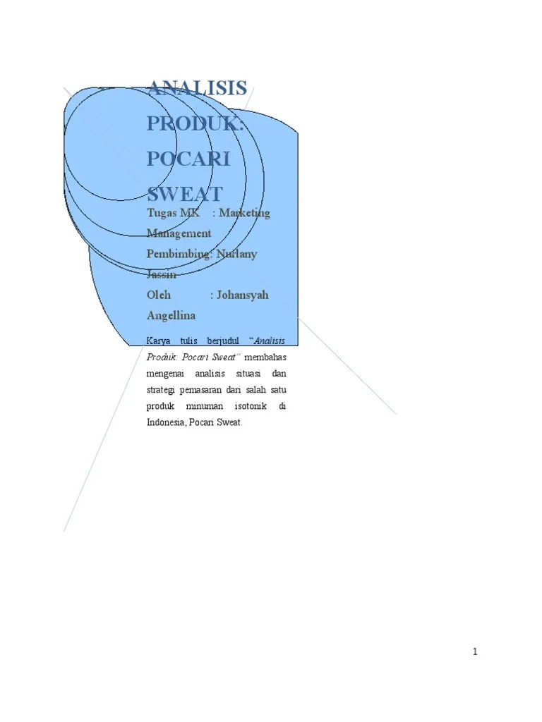 Analisis Brand Pocari Sweat | PDF