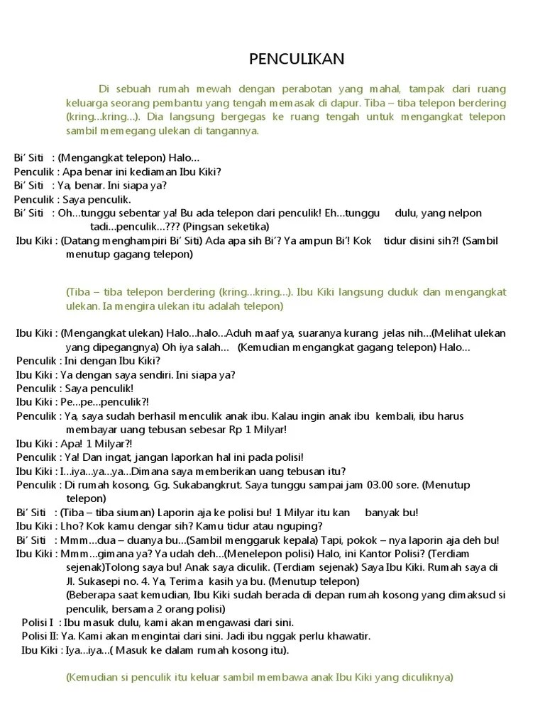 Contoh Naskah Drama Persahabatan 7 Orang Paling Menarik - Aneka Macam Contoh