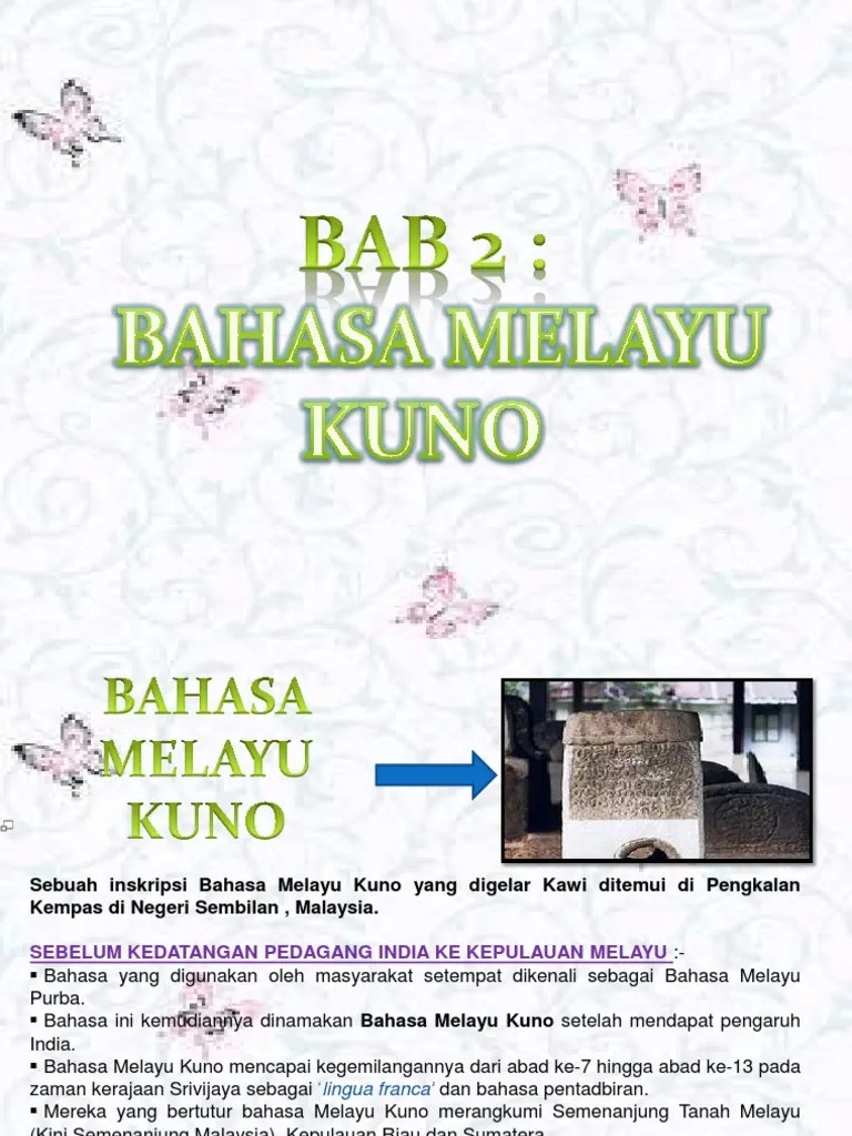 Bahasa Melayu Kuno | PDF