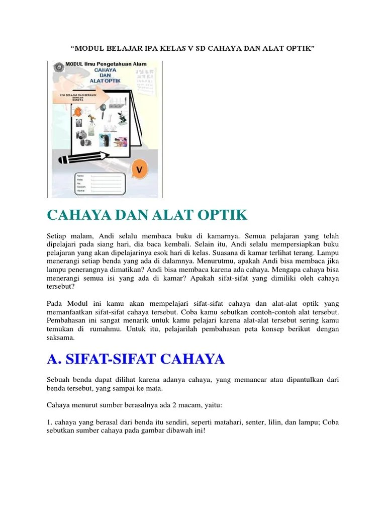Hukum Cahaya | PDF