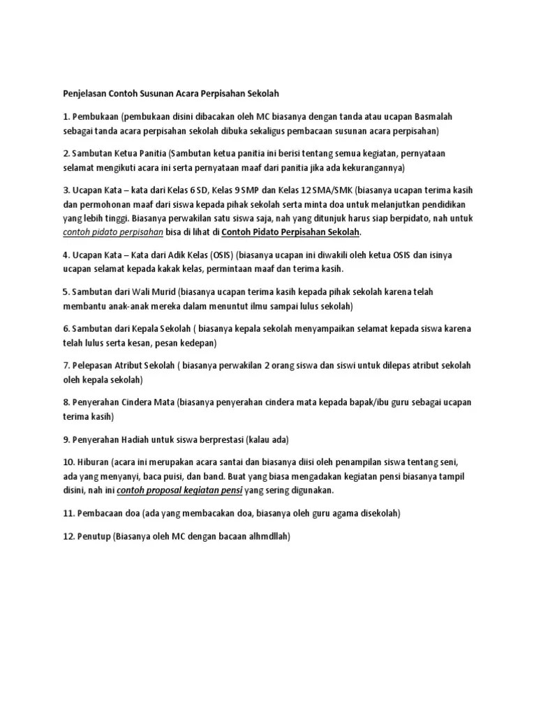 Kerangka Susunan Pidato | PDF