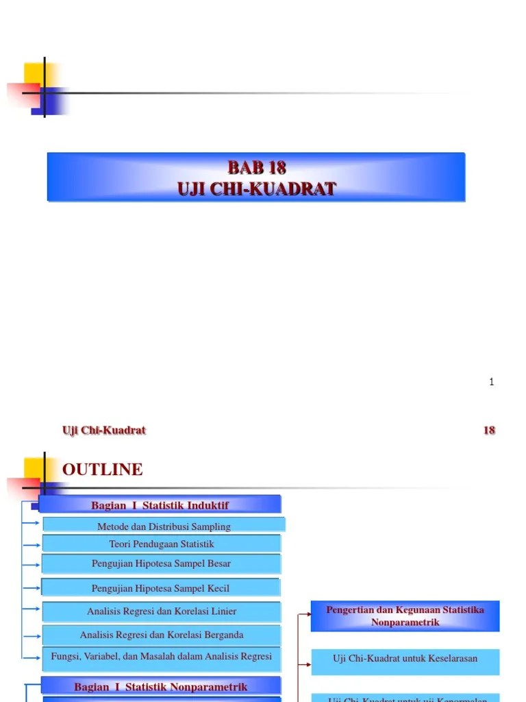 Presentasi Chi Square | PDF