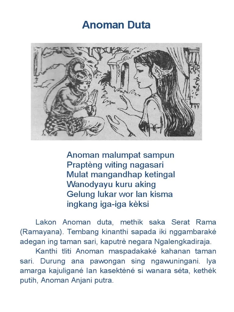 Anoman Duta | PDF