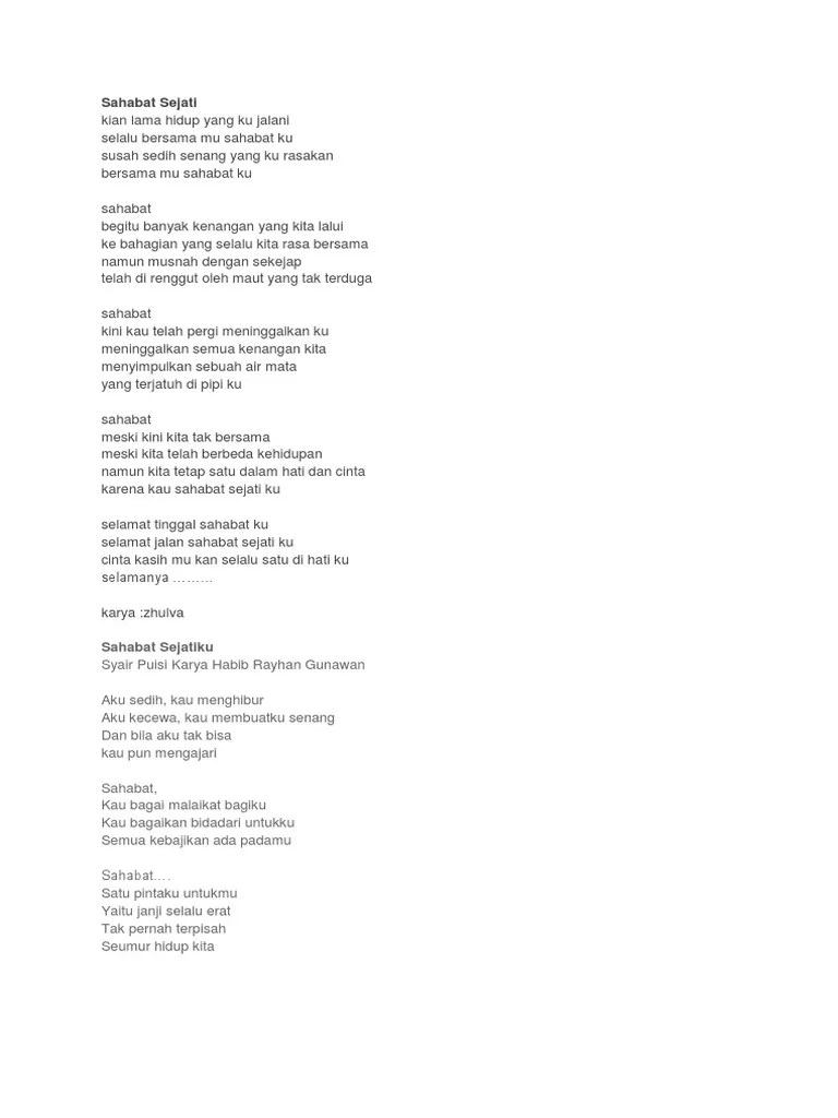 Puisi Cinta Yang Kian Lama