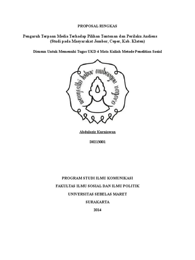 Contoh Penelitian Sosial, Metode Penelitian Sosial | PDF