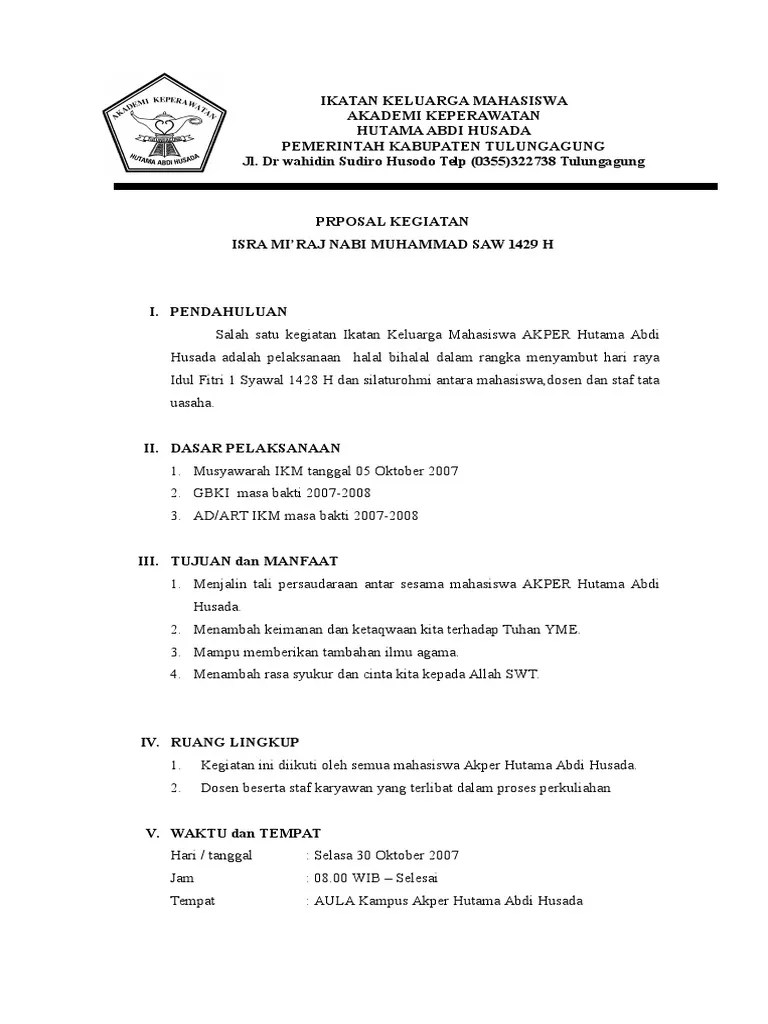 29+ Contoh Proposal Halal Bihalal Images - serverupsus