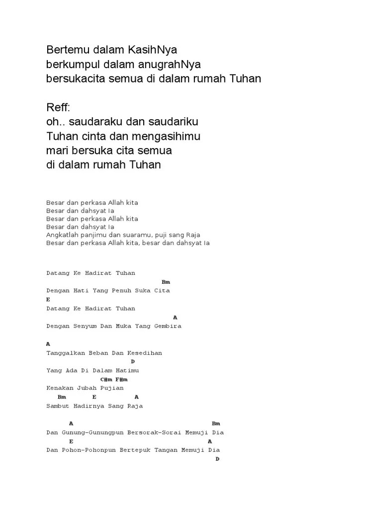 Lagu Rohani Draf | PDF