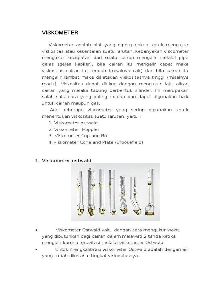 Viskometer | PDF