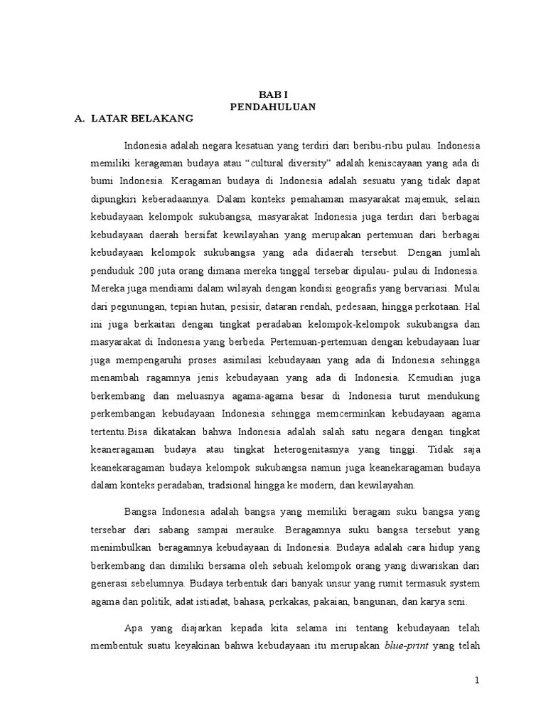 Perbedaan Budaya | PDF