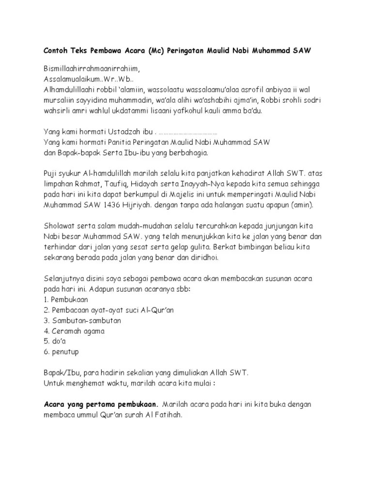 Teks Pembukaan Acara Bahasa Madura - Delinews Tapanuli