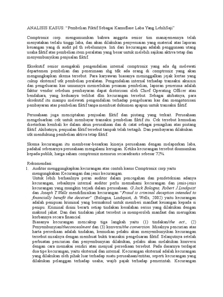 Kasus Comptronix Corporation | PDF