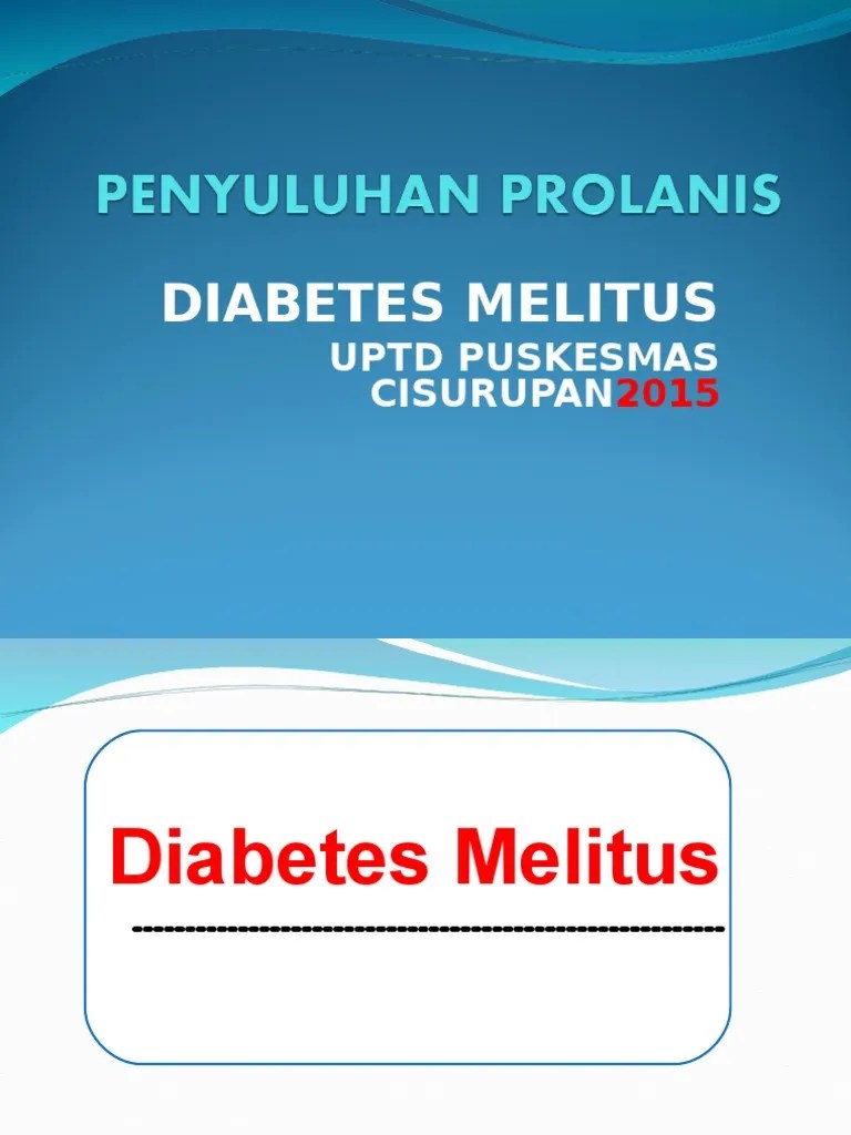 Penyuluhan Prolanis Diabetes | PDF
