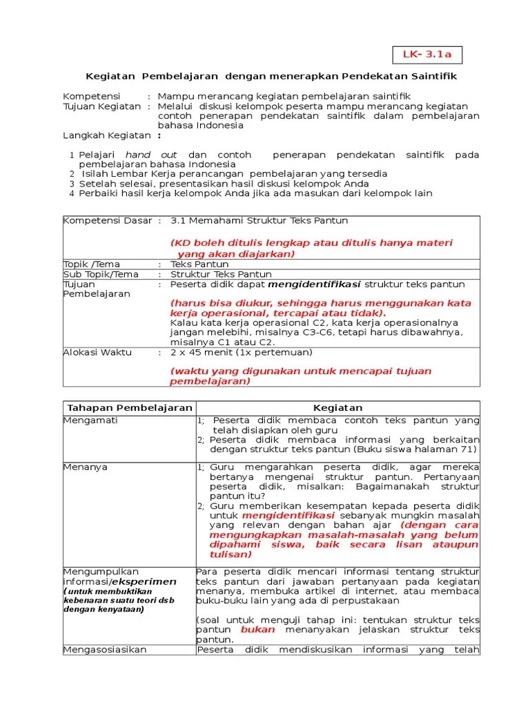 Kata Kerja Operasional | PDF