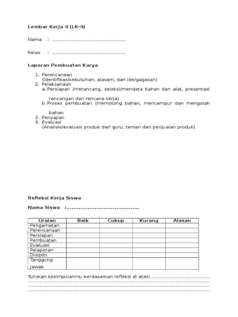 Laporan Pembuatan Karya | PDF