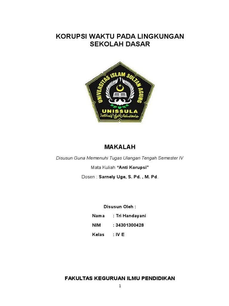 Makalah Korupsi Fix | PDF