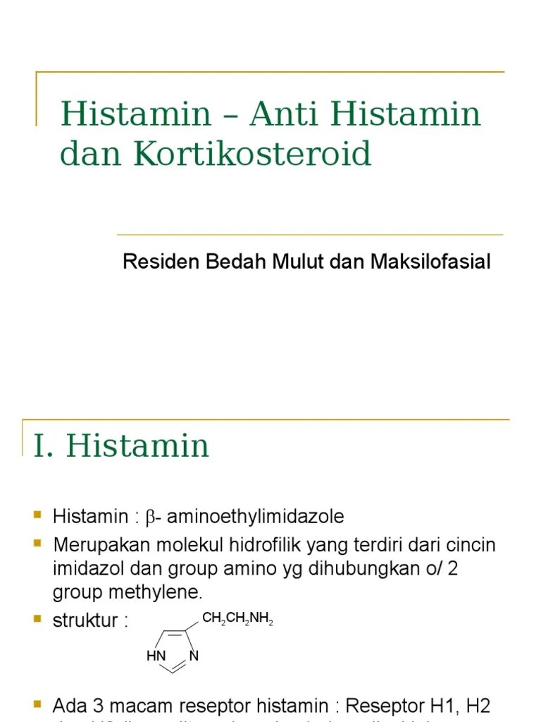 Anti Histamin &amp; Kortikosteroid | PDF