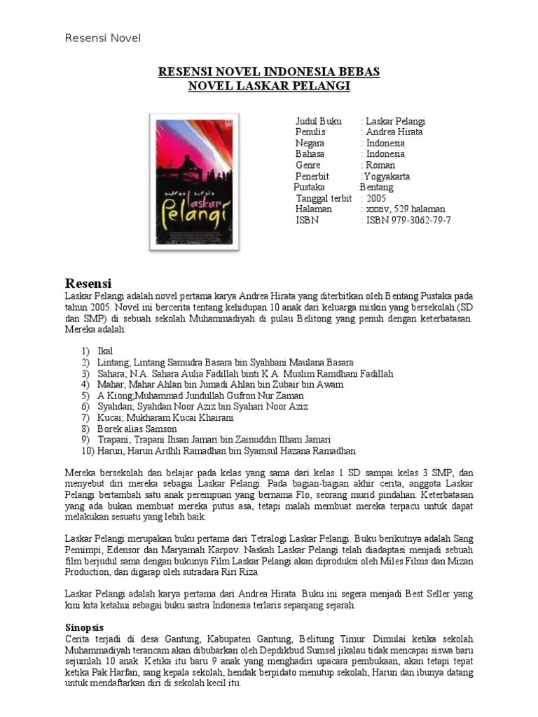 Resensi Novel | PDF
