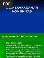 Keanekaragaman Komunitas | PDF