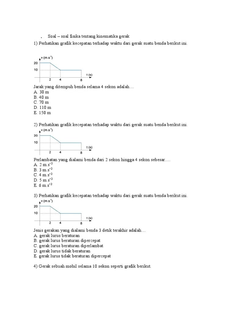 Soal Soal Fisika | PDF