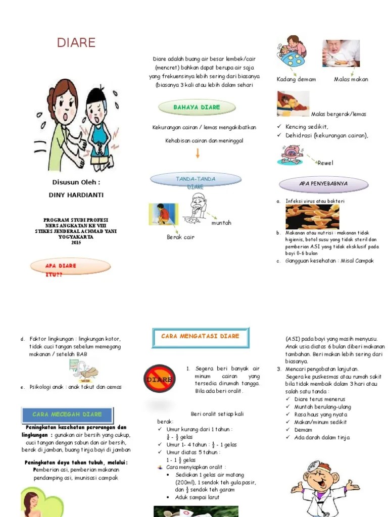 Leaflet Diare | PDF