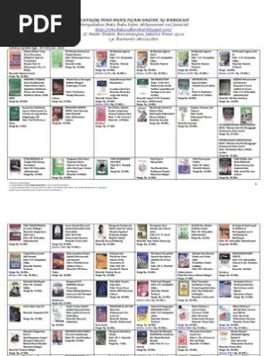 Katalog Toko Buku Islam Online Al-Barokah Menyediakan | PDF