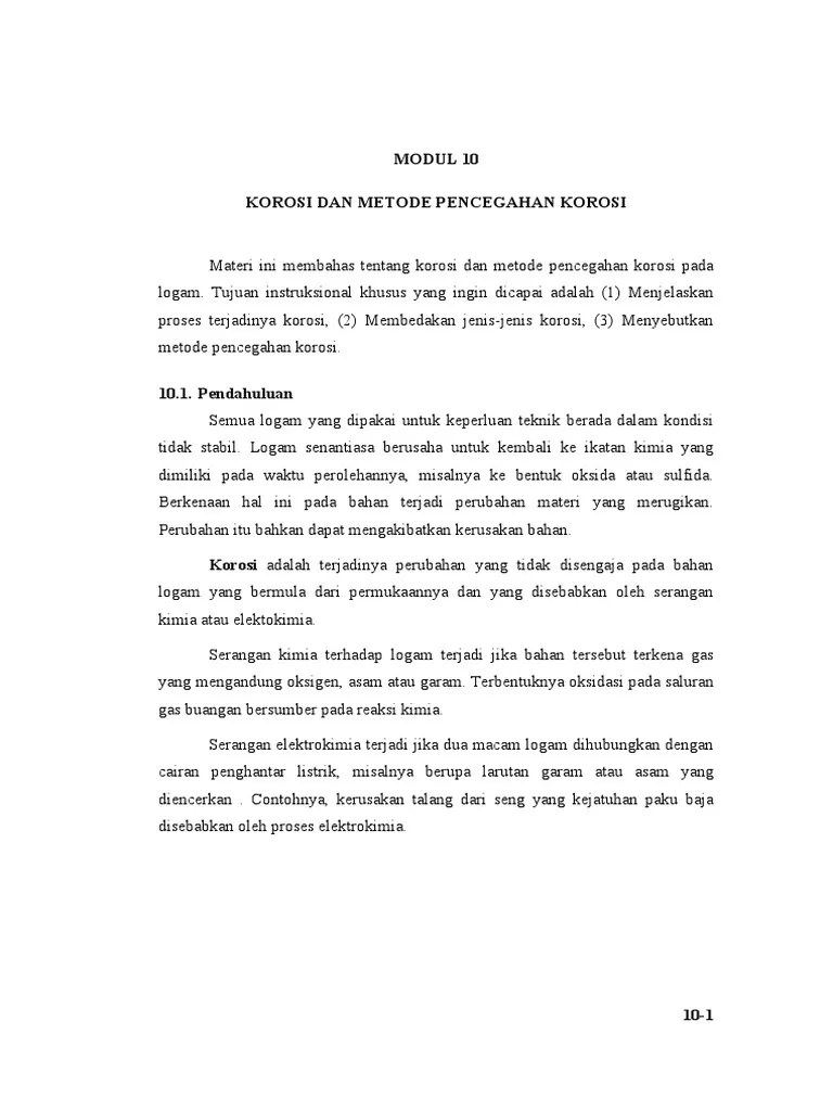 Pencegahan Korosi Dengan Pelapisan Logam Cr Disebut - Coba Sebutkan