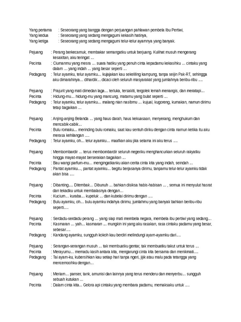 Puisi Berantai | PDF
