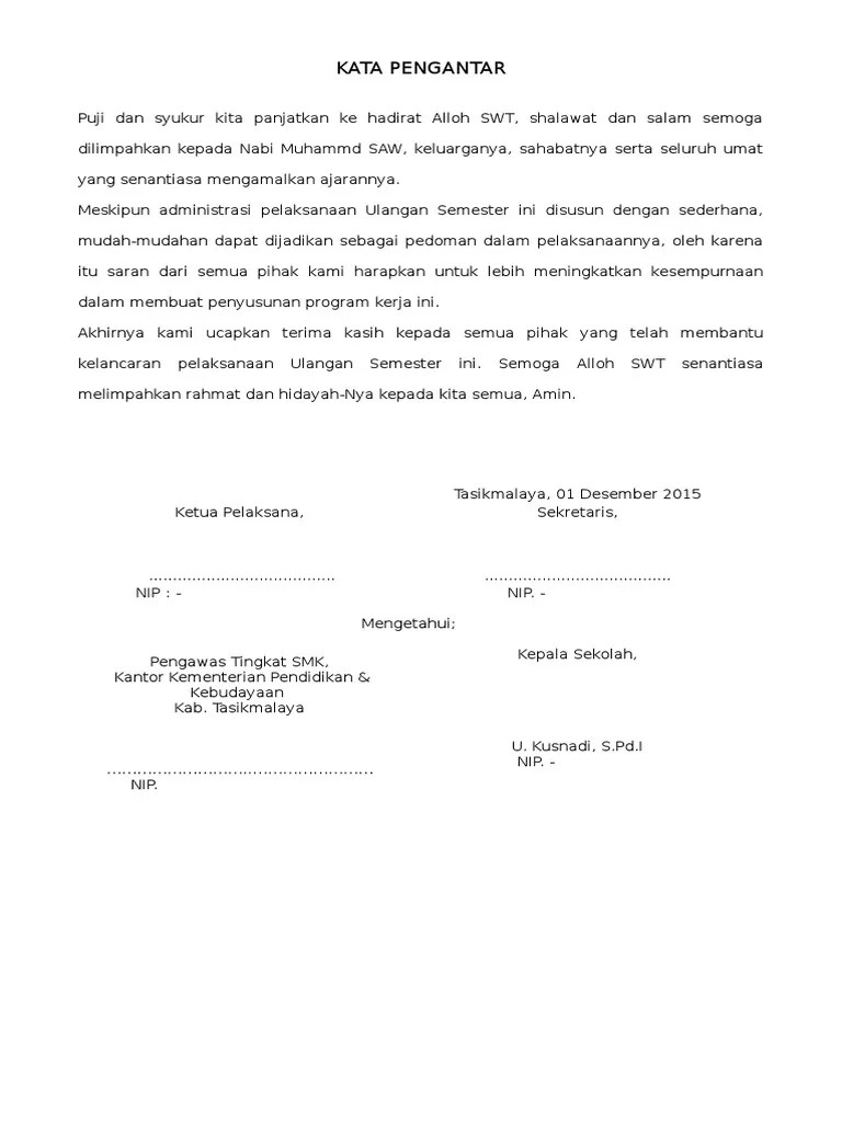 Program Kerja SMT Ganjil 2015 | PDF