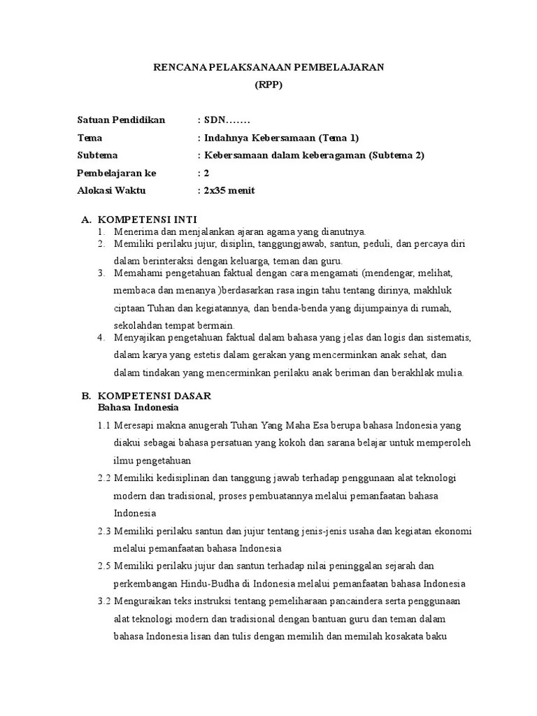 RPP K13 Ips KLS 4 SD | PDF