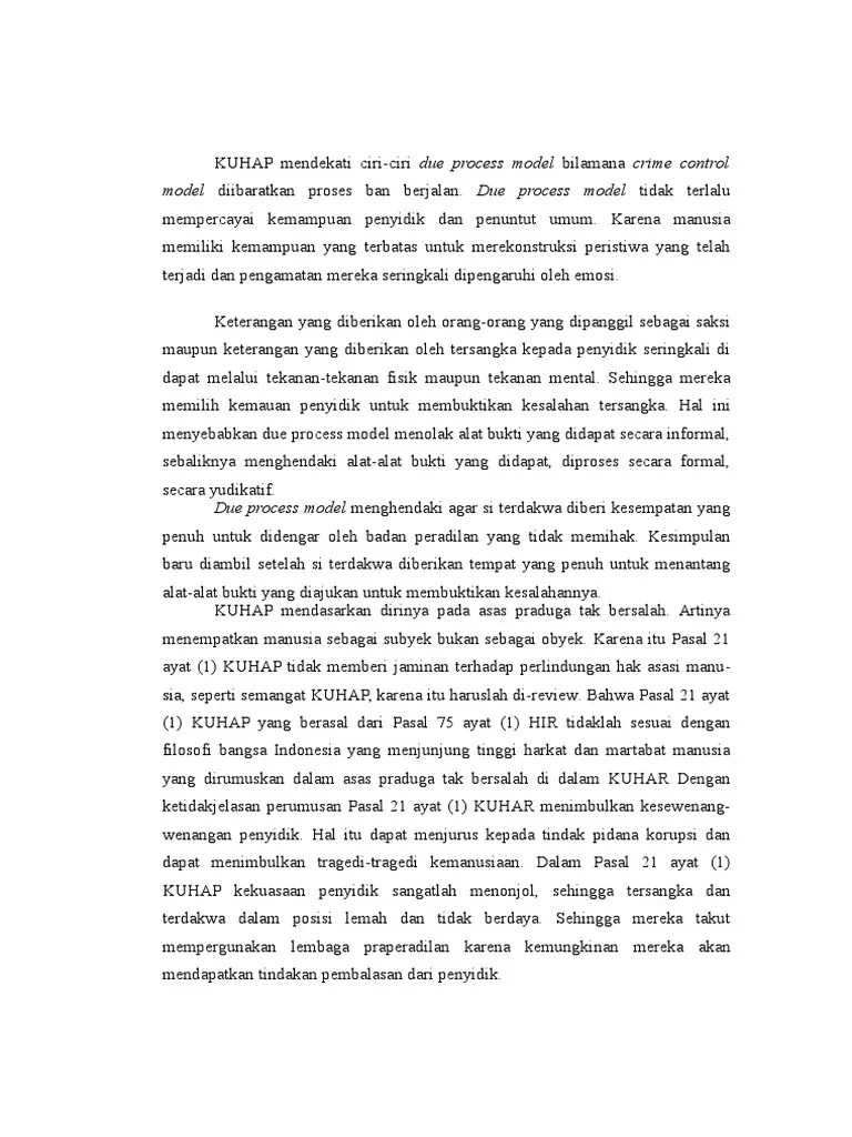 SPP Due Process Model | PDF