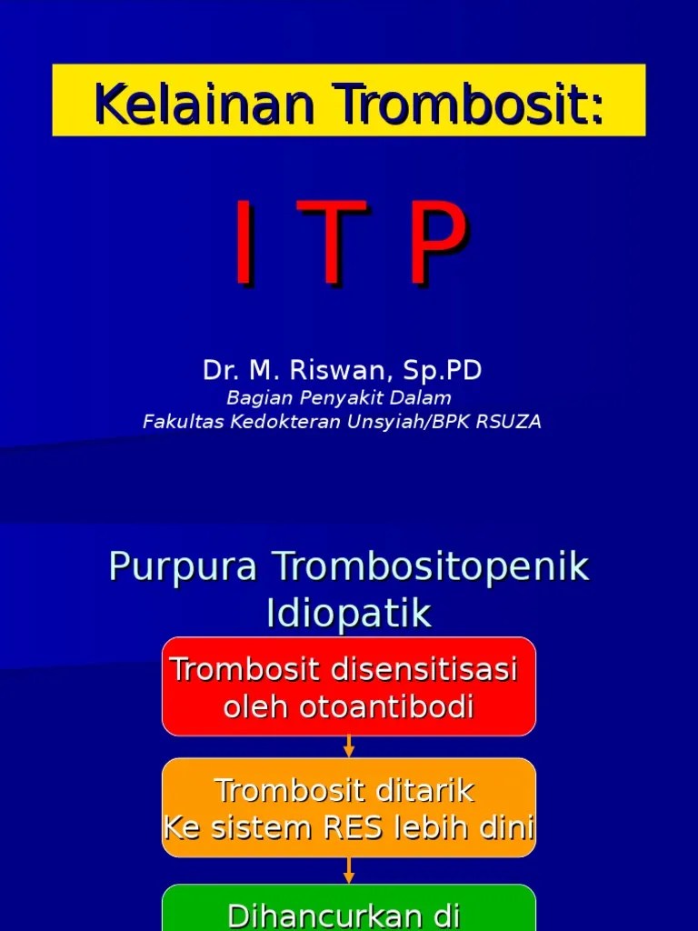 Kelainan Trombosit | PDF