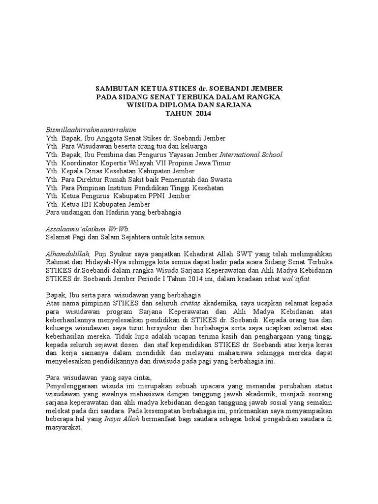 Contoh Sambutan Ketua Organisasi Mahasiswa - tukaffe.com