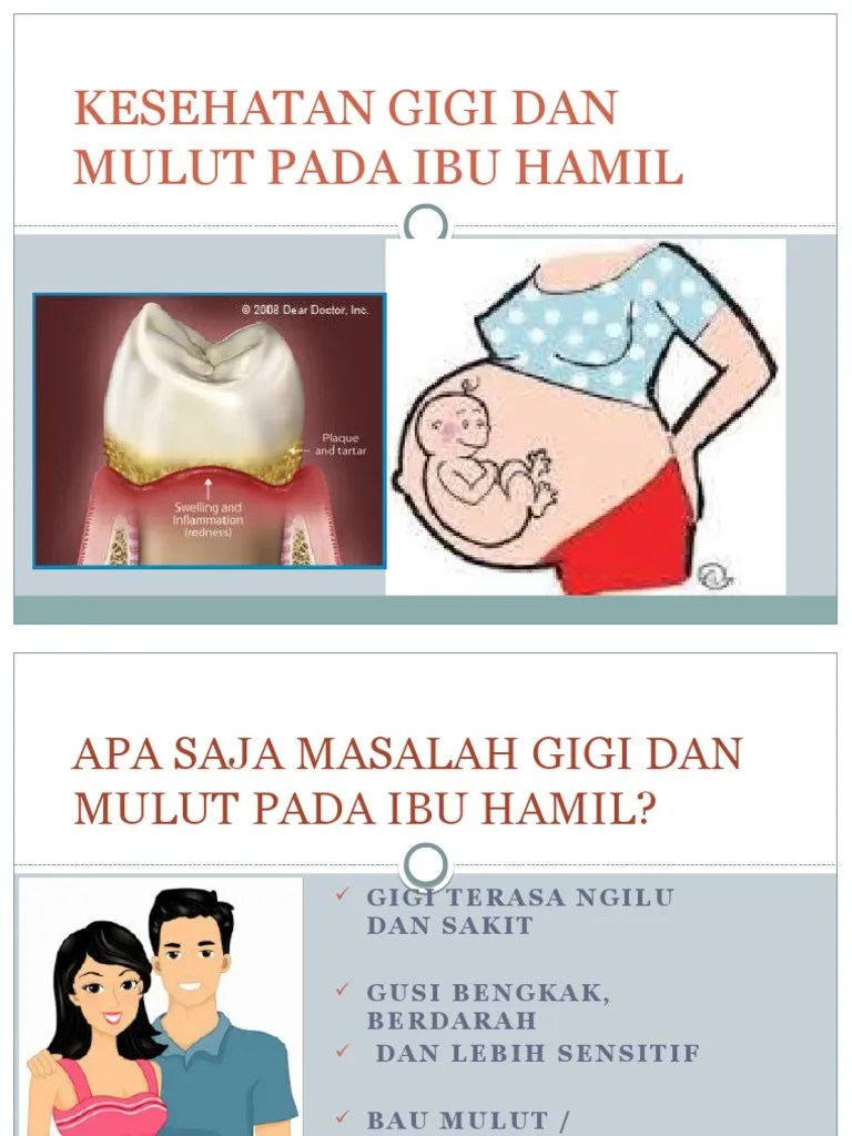 Kesehatan Gigi Dan Mulut Pada Ibu Hamil | PDF