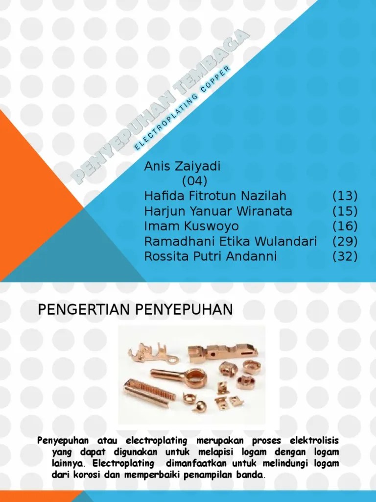 Penyepuhan Tembaga | PDF