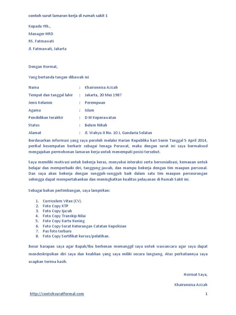 Contoh Surat Lamaran Nikah - Kumpulan Contoh Gambar