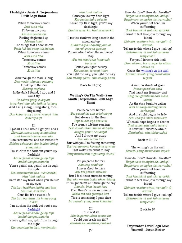 Teks Lagu Something Just Like This Dan Artinya - Berbagai Teks Penting