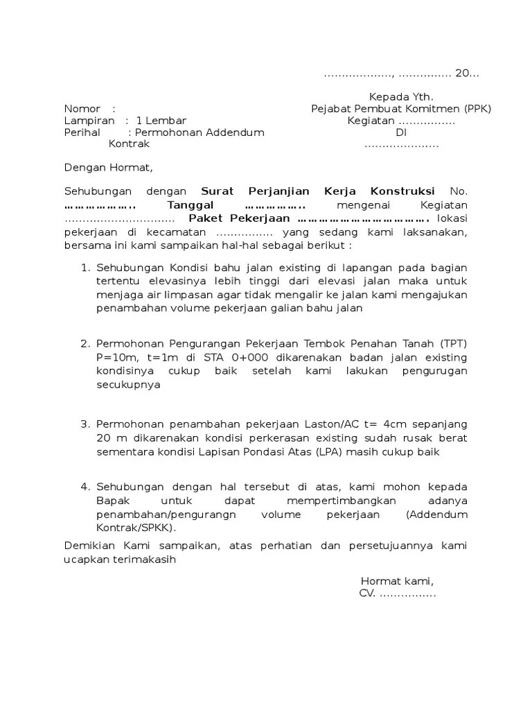 Contoh Surat Pemutusan Kontrak Asuransi | Akurat - Faktual - Elegan  Moltoday.com