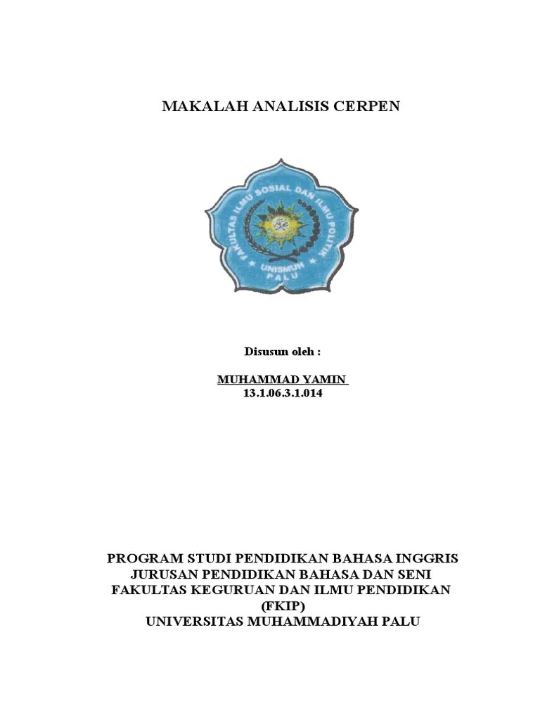 Makalah Analisis Cerpen | PDF