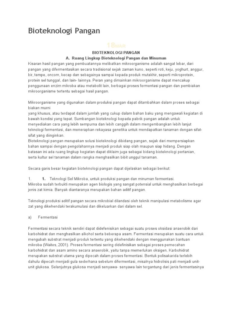 Bioteknologi | PDF