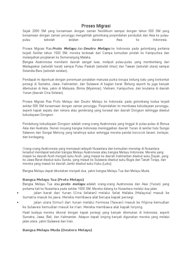 Proses Migrasi | PDF