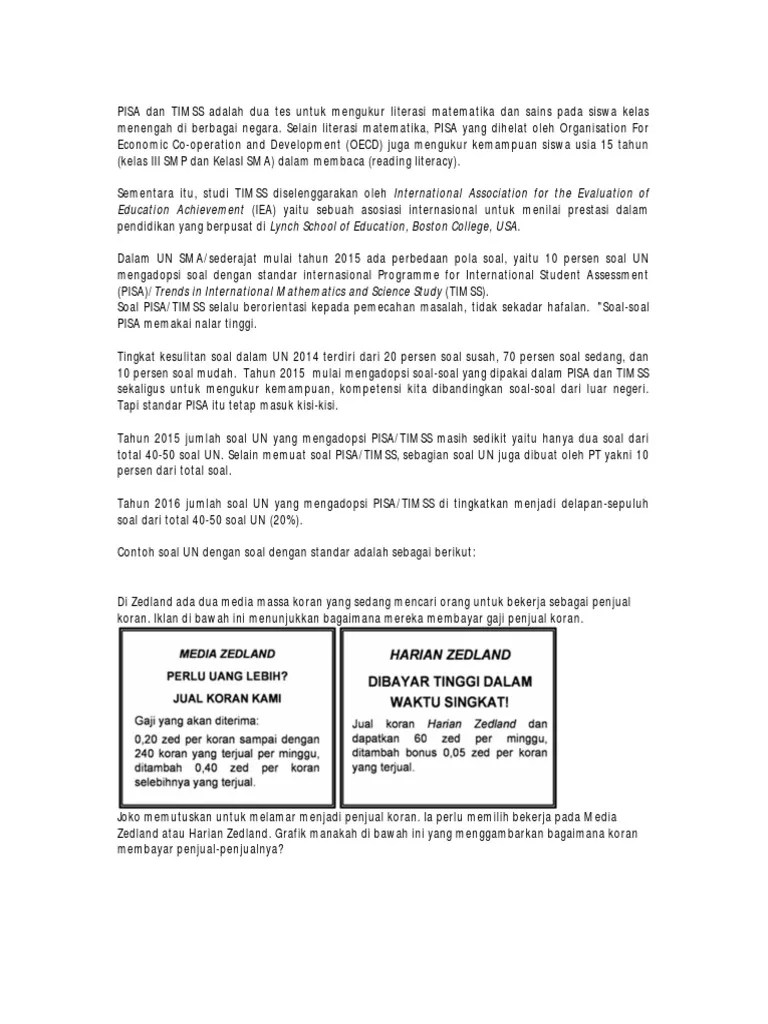 Download Soal Timss Sains