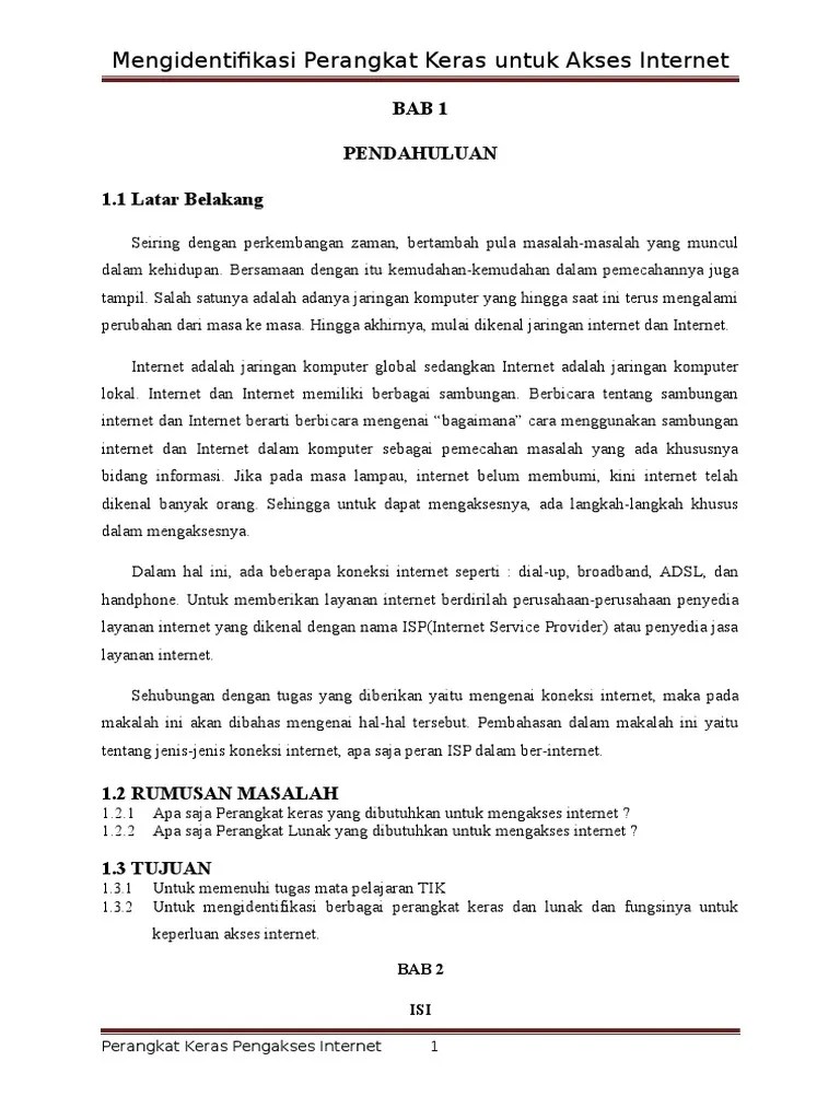 Makalah TIK | PDF