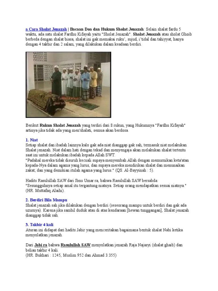 Salat Jenajah | PDF