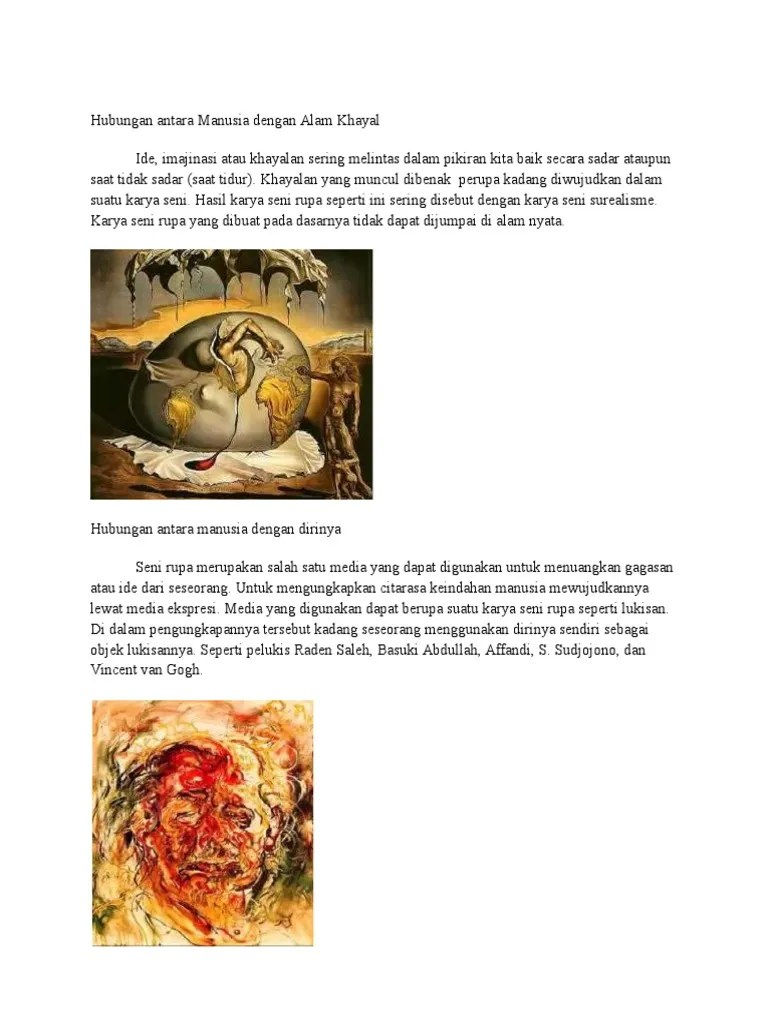 Contoh Lukisan Hubungan Manusia Dengan Kegiatannya – Sekali