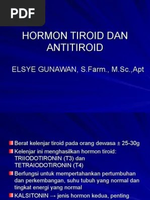 Hormon Tiroid | PDF