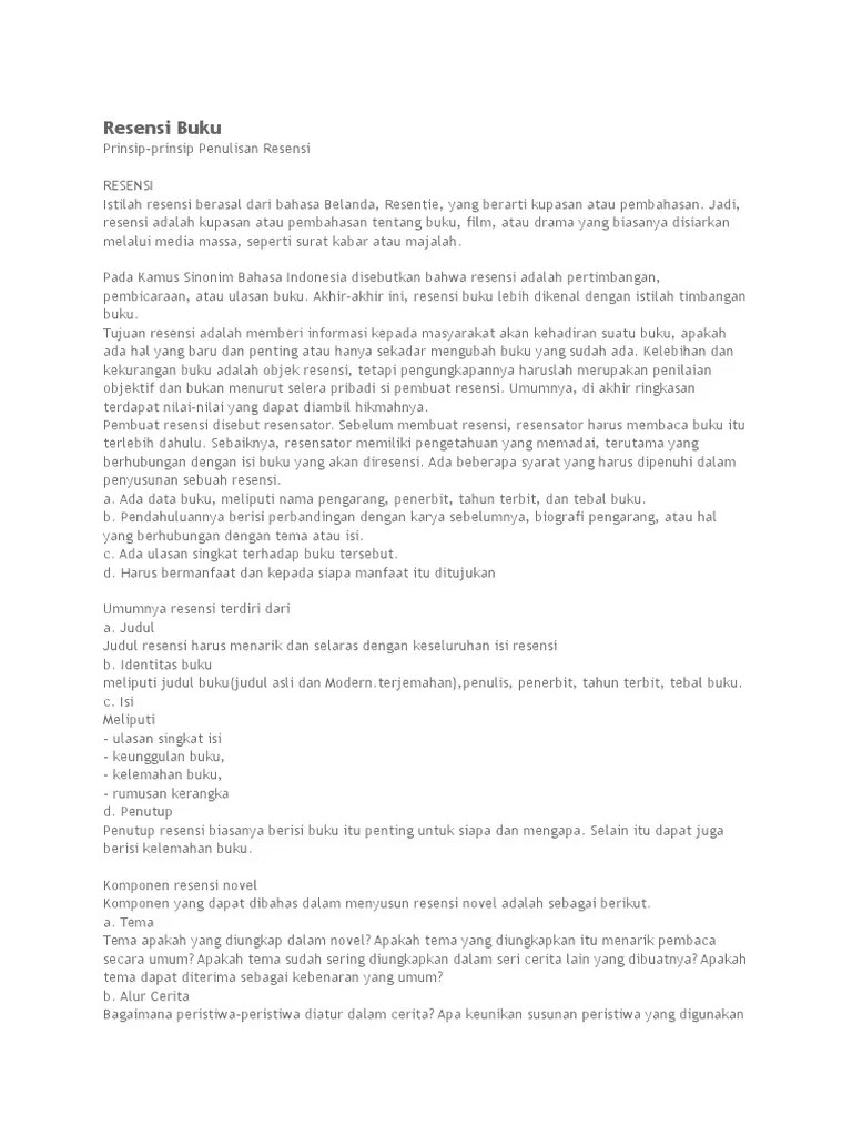 Resensi Buku | PDF