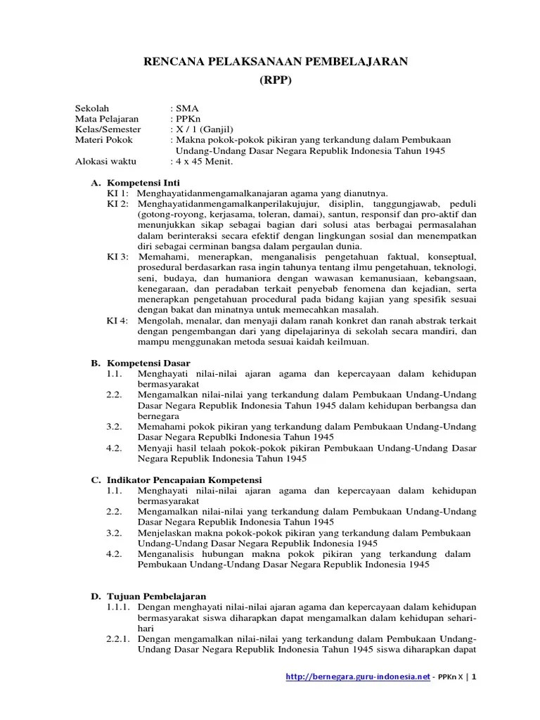 Sebutkan Pokok Pokok Pikiran Pembukaan Uud Nri Tahun 1945